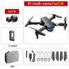 Mini RC Drone 4K HD Dual Camera Dron 1080P WiFi Fpv Opvouwbare Quadcopter Real-Time Transmissie Helikopter Speelgoed Kinderen Kid Gift Aopcg