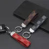 16Style Luxury High Quality Leather Plaid Keychain Classic Exquisite Designer Car Keyring Zinc Alloy Unisex Ranyard Gifte Jewelryアクセサリー