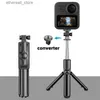 Selfie Monopods bezprzewodowy bluetooth selfie stick mini przenośny statyw z zdalnym stojakiem do strzelania do wszystkich smartfonów kamera sportowa Q231110