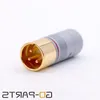 Freeshipping Tellurium miedzi 3 -pinowy mężczyzna Kobieta XLR Złącze MIC Snake Wtyk Adapter 24K Gold Slated for HiFi Audio Amp Mikrofon DIY Jithu