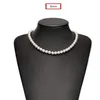 Pendant Necklaces Punk Simple 40 45 50CM Men Pearl Necklace Fashion Handmade Strand Beads For Women Collar Perlas Hombre