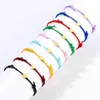 20 Styles Mixed Mens Womens Bracciale Semplice multicolore regolabile Lucky Peach Heart Jewelry Charm Bracciali regalo sfuso