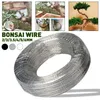 Garden Decorations 1 Roll Bonsai Wires Anodized Aluminum Training Wire Fastener Tool Plants Styling Tree Bendable Flower Decor 2/3.5/4/5/6mm