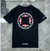 Classics Mens t Shirts Heart High Quality Brand Crew Neck Chromes Short Sleeves Tops Tees Ch T-shirts Sweater Casual Horseshoe Sanskrit Cross Print T-shirtsde2p