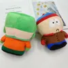 18-20cm Satış South Park Kyle Broflovski Ayakta Dik Tahsil Peluş Oyuncak South Park Şekil Peluş Doldurulmuş Oyuncak