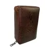 Stereoscopische Surface Humidor Case Draagbare Cederhout Humidor Case Sigarenetui Opslag 4 Sigaren Box Rookaccessoires