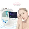 Multi fonction professionnel 7 dans 1 Hydra Skin Facial Smart Hydro Ice Blue Facial avec une analyse de la peau Machine de sagesse