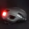 Capacetes de escalada MTB Road Bicycle Keel Pneumati Capacete LED Luz de Advertência Profissional Passeio de Bicicleta Homens Mulheres Ao Ar Livre Ciclismo Esportes Chapéu de Segurança 231109