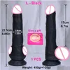 Altri articoli per massaggi Falli/Dong Nuove vene morbide e realistiche Piccolo dildo Sile Cock Masturbatori Pene a doppio strato Donne Giocattolo anale Aspirazione Dh5Su