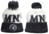 Casquettes pour hommes Timberwoes Beanies Minnesota Beanie Hats Toutes les 32 équipes tricotées à revers avec pompon rayé en laine chaude USA College Sport Knit Hat Casquette de hockey pour femmes