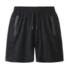 Men's Shorts Summer Men Quick Dry Sports Hole Ice Silk Workout Fitness Breathable Plus Size 7XL 8XL 9XL Oversize ZipperMen's