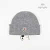 mc beanies chapeaux de créateurs pour hommes et femmes bonnet de laine tricoté deux lunettes de lentille chapeaux tricotés nouveau designer chapeaux d'hiver de luxe ski couleur unie