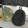Rucksack-Stil, andere Taschen, Canvas-Kontrast-Rucksack, einfach, große Kapazität, Schultaschen, 2023, neuer Damen-Mode-Rucksack, Studenten-Bookbagscatlin_fashion_bags