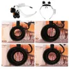 Magnifying Glasses KKMOON Portable Eye Loupes Magnifier Eyeglass Style Hands-Free Magnifying Glass Multiple Magnifications with LED Lights 230410