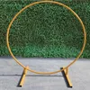 Party Decoration Wedding Arch Frame Diameter Of 2M Backdrop Stand Metal Circle Flower Balloons Balloon