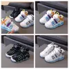 Athletic Outdoor Fashion Kids Shoes Spring Autumn Childrens Sports Shoe Pu Leather Toddler Girls Boys Casual Sneakers Drop Deliver Dhnmb