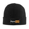 Berety pornhub dzianin czapki czapki jesienne zima ciepła czapka hip-hopowa dla mężczyzn kobiety