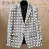 Costumes masculins Blazers Designerb9023 Mens Blazer Italie Paris Jacket Brand D Double F Vestes à manches longues Suit Robe de mariée D2SH