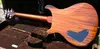 Custom Reed Smith Amber Brown Flame Maple Dgt David Grissom Signature Elektrisk gitarr mycket sepcial fingerplatta inlay 258