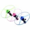 LED RAVE Toy 10pc LED -belysning Pull String Flying Disc Propeller Helicopter Toy for Kids Birthday Party Favors Pinata Fillers Carnival Priser 231109