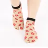 Women Socks 1 Pair Ladies Two Finger Toe Flip Flops Shallow Antiskid Invisible Nonslip Cotton Woma Split