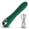 Vibratore potente del punto G a 10 velocità per le donne Dildo in silicone morbido Vibratore stimolatore del clitoride della vagina Giocattoli del sesso femminile per adulti