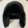 Berretti invernali ispessiti caldi cappelli bomber da donna in peluche versione coreana testa grande spettacolo viso piccolo moda versatile cappello russo per uomo