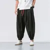 Men's Pants BOLUBAO Spring Men Loose Harem Pants Chinese Linen Overweight Sweatpants High Quality Casual Brand Oversize Trousers Male 230410