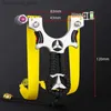 Hunting Slingshots Laser Alloy Slingshot Laser Aiming Shooting with Flat Rubber Band Horizontal Aiming Outdoor Hunting Shooting Catapult Q231110