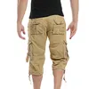 Heren shorts Casual zomer camouflage katoenen vrachtcamo camo korte broek homme zonder riem druppel kalf lengte 230410