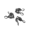 2000 pièces connecteur fermoir raccord 4*7mm chaîne à billes Calotte fin sertissages perles connecteur composants pour bijoux à bricoler soi-même faisant Supplie