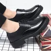 Dress Shoes Elevated shoes men s 8cm summer sandals with elevated leather inside 10cm hollowed out business dress big toe 231110