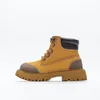 Designer Matin Boots Jongens Meisjes schoenen kinderlaars Platform jeugd Waterdicht Laarsje peuter kinderen Hoog Leer Enkellaarsjes Outdoor Sportschoen Tarwe Zwart Roze Marine