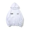 Herrtröjor tröjor designer kvinnor herr essentialhoodie mode lös essentail streetwear toppar essentialklädande essent hoodie älskare spår