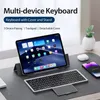 İPad Samsung Huawei Xiaomi Lenovo sekmesi için korunabilir klavyeler Windows Android Chrme OS Tablet PC Bluetooth 5.0 Klavye