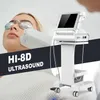 8D HiFu Hautverjüngung Gesichtslifting Anti-Aging-Maschine Faltenentfernung Facelift Fokussiertes Ultraschallgerät HI-8D HIFU Schlankheitssalon Schönheitsausrüstung