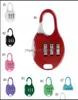 Party Favor Mini Cadeado 3 Dial Dígito Senha Combinação Fechaduras Lage Metal Code Lock Travel Gym Locker Patry 8 Cores Inteiras D4686239