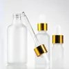 330pcs 5/10/15/20ml Empty Essential Oil Bottle Frosted Glass Dropper Bottles Women Cosmetic Container Small Packaging