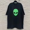 Designer nouvelles femmes t-shirt Shirt High Version Correct Classic Nightlight Alien T-shirt Couple's Same Style