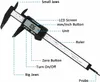 Digital Caliper 6 "150mm Micrometer LCD Gauge Vernier Electronic Measuring Ruler