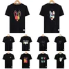 Verano Casual camiseta para hombre para mujer Psycho Rabbit 2024 Nuevo diseño Multi Estilo Hombres Camisa Diseñador de moda Camiseta Pareja Manga corta Hombre Tops Tamaño M - 3XL