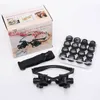 Loupes 2.5X 4X 6X 8X 10X 15X 20X 25X Multi-Power Double LED Lumières Loupe Lunettes Montre Réparation Loupe Bijoutier Loupe 230410