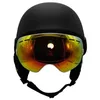 Ski Helmets LOCLE Ski Helmet Men Women CE Safety In-mold Skiing Snowboard Skateboard Snowmobile Helmet Size S/M/L/XL 231109