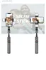 Selfie Monopods Nouveau L12D Portable Bluetooth Selfie Stick Support De Poche Photographie Trépied Intégré Double Lumière Live Mobile Selfie Stick Q231110