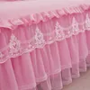 Bed Skirt Professional 1 lace bedspread2 pillowcases Princess bedspread 230410