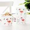 Tassen im koreanischen Stil Ins Flamingo Creative Home Bone China Becher Wasser Tasse Kaffee Milch Nachmittagstee Schöne Keramik