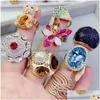 Clusterringen overdreven super flash kleur zirkonium dierenring luxe edelsteen retrro hand appel drop levering sieraden dhgarden dhzbj