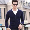 Pulls pour hommes MRMT 2023 Marque Automne Hiver Vestes à manches longues Pull tricoté Pure Couleur Loisirs pour hommes Veste Vêtements