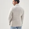 Designer Mens Blazers Brunello Jacket Check Business Leisure Suit Coat