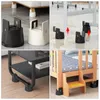 Mattor 2 datorer Fot Pouffe Risers Bed Frame Stol Couch Raising Blocks Soffa Mat Table Desk ben